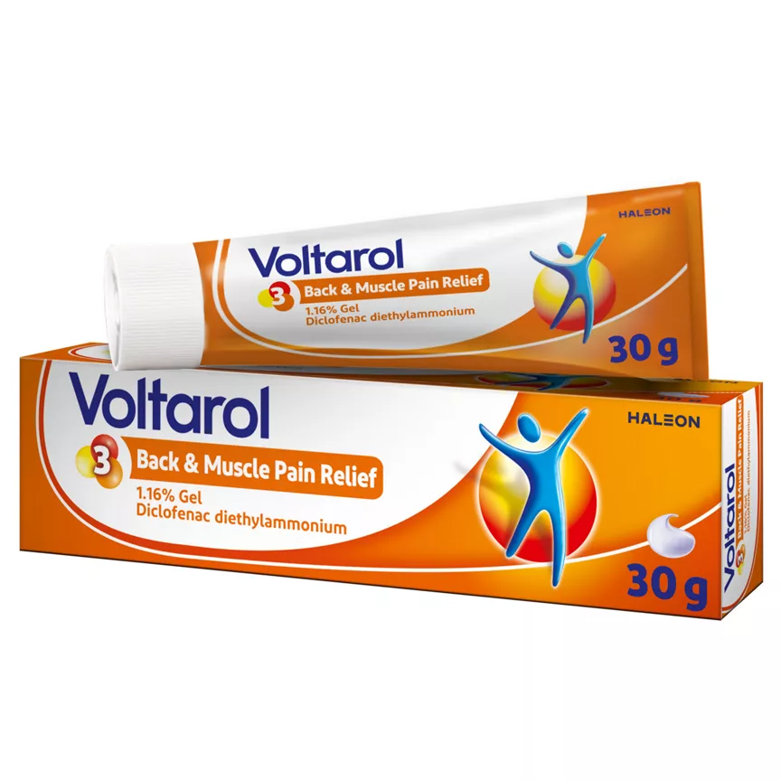Voltarol Back and Muscle Pain Relief 1.16% Gel