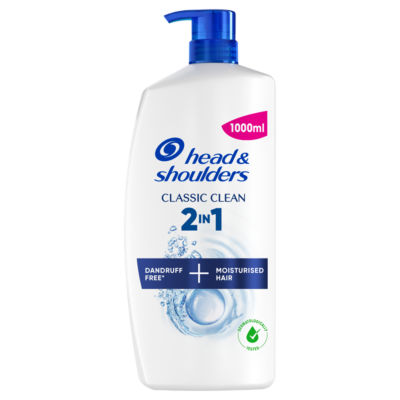 Classic Clean 2in1 Anti-Dandruff Shampoo and Conditioner 1000ml Pump thumbnail 2