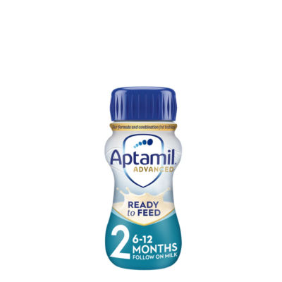 Advanced 2 Follow On Baby Milk Liquid Formula, Ready to Drink, 6-12 Months, 200 ml thumbnail 2