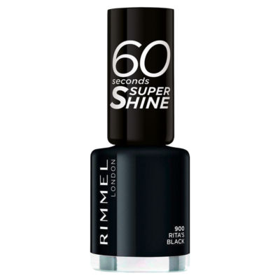 60 Seconds Super Shine by Rita Ora 900 Rita's Black 8ml thumbnail 2