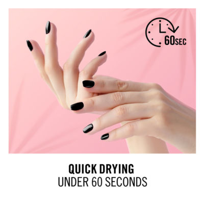 60 Seconds Super Shine by Rita Ora 900 Rita's Black 8ml thumbnail 4