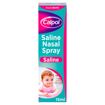 Calpol Saline Nasal Spray Suitable from Birth