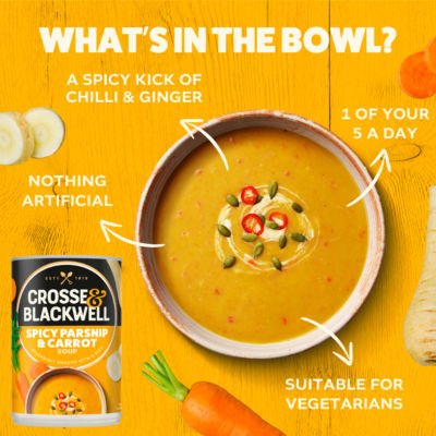 Spicy Parsnip & Carrot Soup 400g thumbnail 3