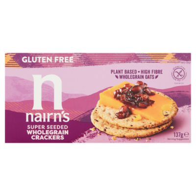 Gluten Free Super Seeded Wholegrain Crackers thumbnail 2
