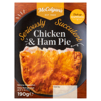 Chicken & Ham Pie 190g thumbnail 2