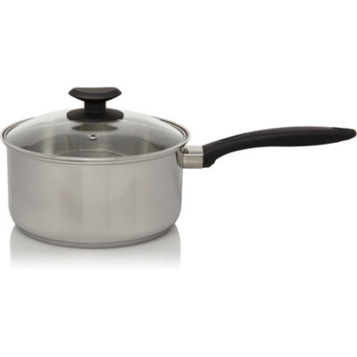 Stainless-steel Saucepan and Glass Lid - 20cm thumbnail 2