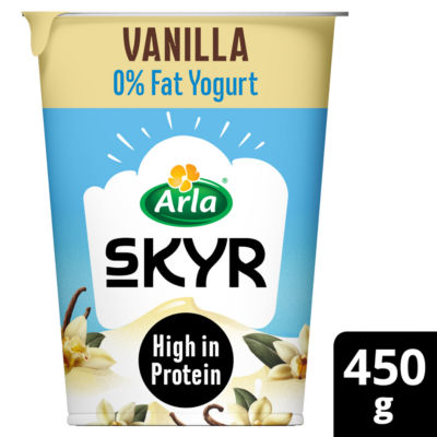 High Protein Vanilla Icelandic Style Yogurt 450g thumbnail 2