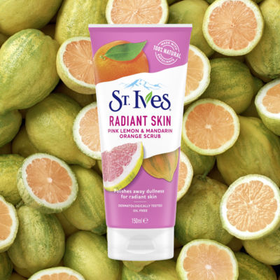 Even & Bright Pink Lemon & Mandarin Orange Face Scrub 150ml thumbnail 4
