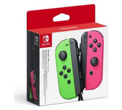 Joy-Con Controller Pair (Neon Green And Neon Pink) thumbnail 2
