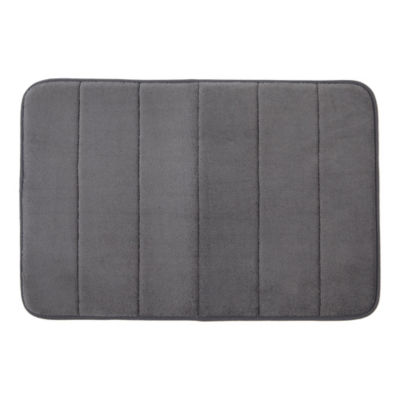 Charcoal Memory Foam Bath Mat thumbnail 2