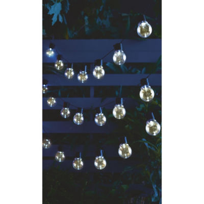 25 Bulbs White Solar-powered Globe Party Lights thumbnail 3
