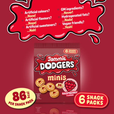Minis Raspberry Flavour 120g (6 x 20g) thumbnail 4