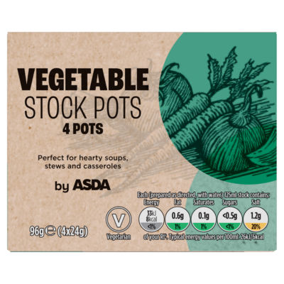 Vegetable Stock Pots 4 x 24g (96g) thumbnail 2