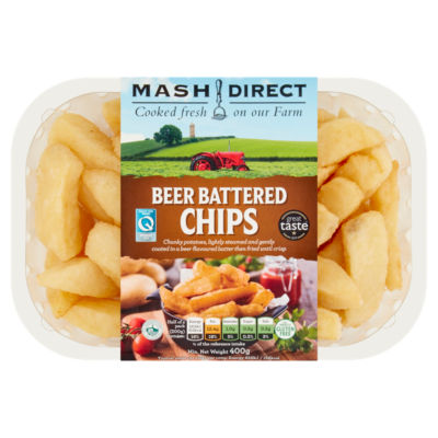 Beer Battered Chips 400g thumbnail 2