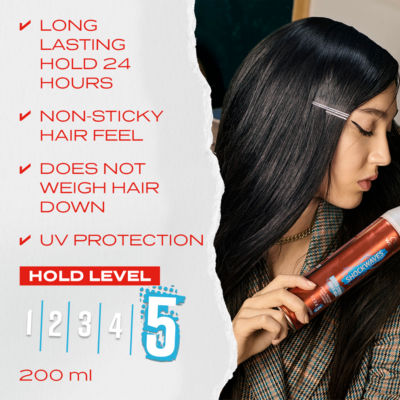 Shockwaves Ultra Strong Hold Mousse 200ml thumbnail 3