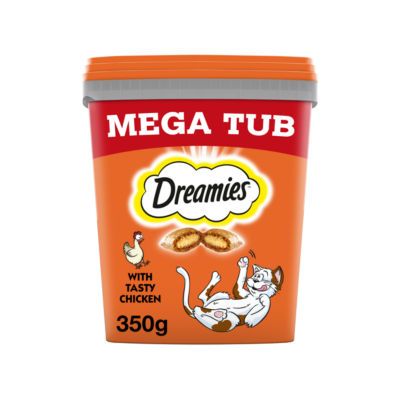 Cat Treat Biscuits with Chicken Bulk Mega Tub 350g thumbnail 2