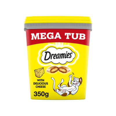 Cat Treat Biscuits with Cheese Bulk Mega Tub 350g thumbnail 2