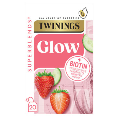 Superblends 20 Glow Strawberry & Cucumber with Green Tea & Aloe Vera 40g thumbnail 2