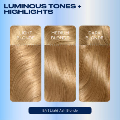 Nice'n Easy Permanent Hair Dye 9A Light Ash Blonde thumbnail 4