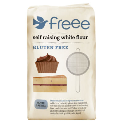 FREEE Gluten Free Self Raising White Flour 1kg thumbnail 2