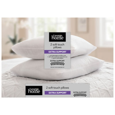 Soft Touch Extra Support Pillow Pair thumbnail 2
