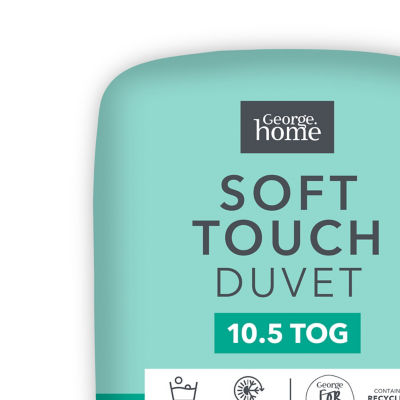 10.5 Tog Soft Touch Microfibre Double Duvet thumbnail 2