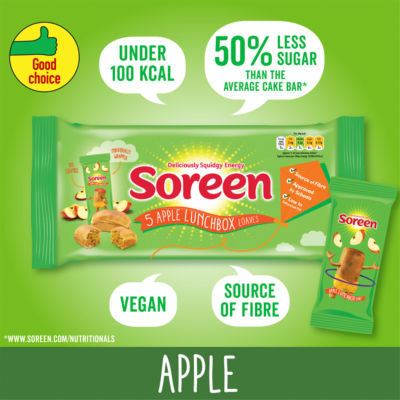 Apple Lunchbox Loaves Snack Bars 5 x 30g thumbnail 4