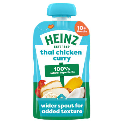 Thai Chicken Curry Pouch Baby Food 10+ Months 180g thumbnail 2