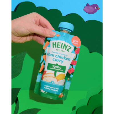 Thai Chicken Curry Pouch Baby Food 10+ Months 180g thumbnail 4