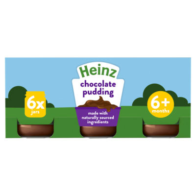 By Nature Chocolate Pudding 6+ Months 6 x 120g thumbnail 2