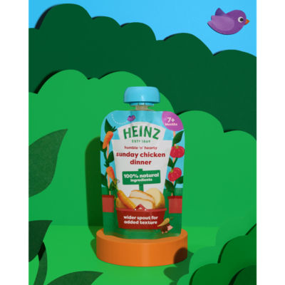 Sunday Chicken Dinner Baby Food Pouch 7+ Months 130g thumbnail 4