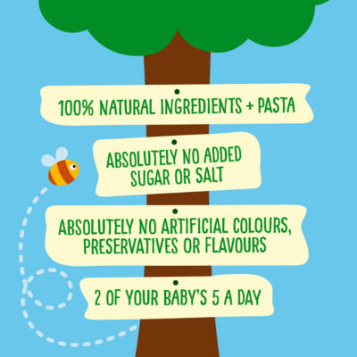 By Nature Spaghetti Bolognese Baby Food Jar 7+ Months 200g thumbnail 3