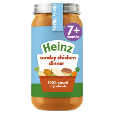 By Nature Sunday Chicken Dinner Baby Food Jar 7+ Months 200g thumbnail 2