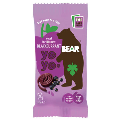 Fruit Yoyo Brilliant Blackcurrant 20g
