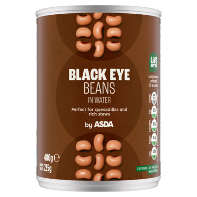 Black Eye Beans in Water 400g thumbnail 2