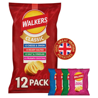 Classic Variety Multipack Crisps 12x25g thumbnail 4