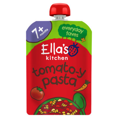Ella's Kitchen Tomato-y Pasta Baby Food Pouch 7+ Months