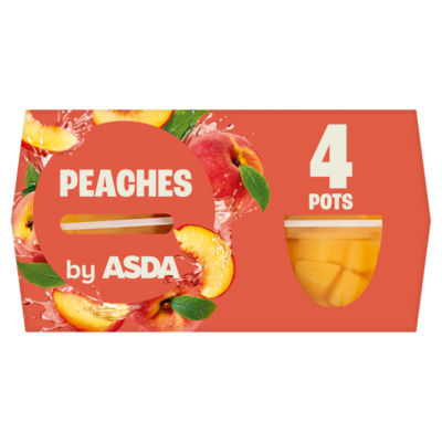 Peaches Pots 4 x 113g (452g) thumbnail 2