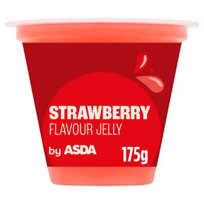 ASDA Strawberry Flavour Jelly 175g
