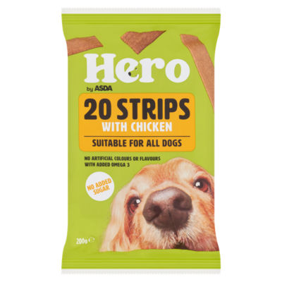 Hero 20 Strips with Chicken 200g thumbnail 2
