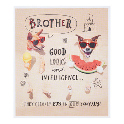 Brother Birthday Card thumbnail 2