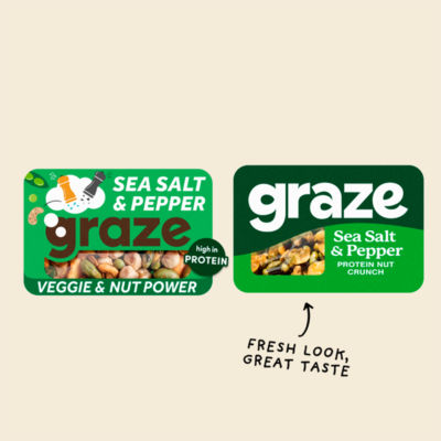 Nut and Crunch Snacks Sea Salt & Pepper 28g thumbnail 3