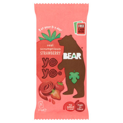 Fruit Yoyo Scrumptious Strawberry 20g thumbnail 2