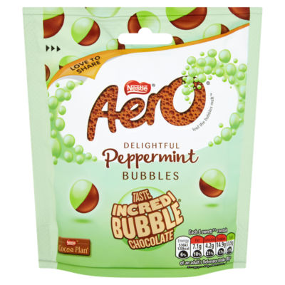 Bubbles Peppermint Mint Chocolate Sharing Bag thumbnail 2
