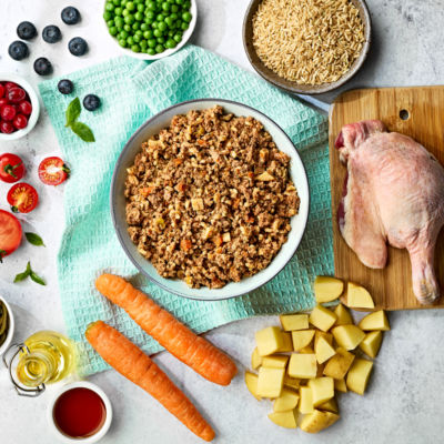 Natural Dog Food Duck with Rice & Vegetables Adult Dog 1-7 Years 400g thumbnail 4