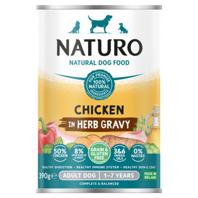Naturo Grain & Gluten Free Chicken in Herb Gravy