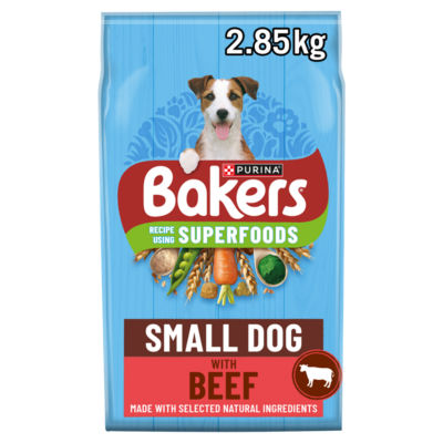 Superfoods Small Dog Beef Dry Dog Food 2.85kg thumbnail 2