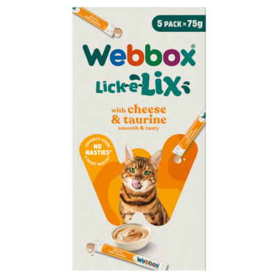 Lick-e-Lix with Cheese & Taurine 5 x 15g thumbnail 2