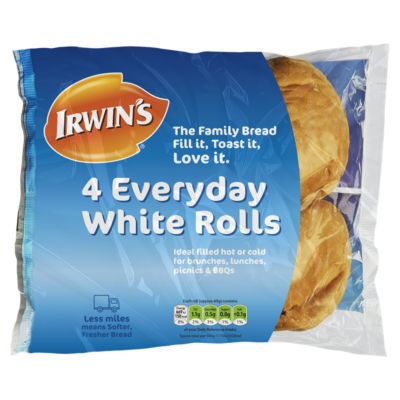 4 Everyday White Rolls