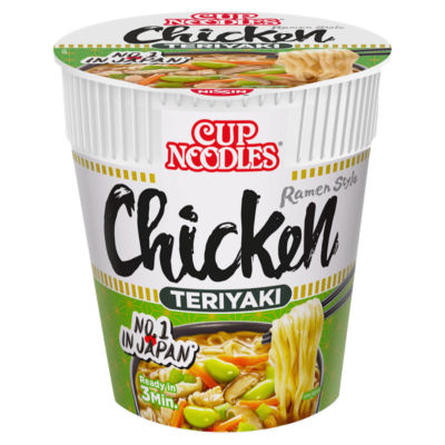 Cup Noodles Chicken Teriyaki Instant Ramen Style Pot 70g thumbnail 2